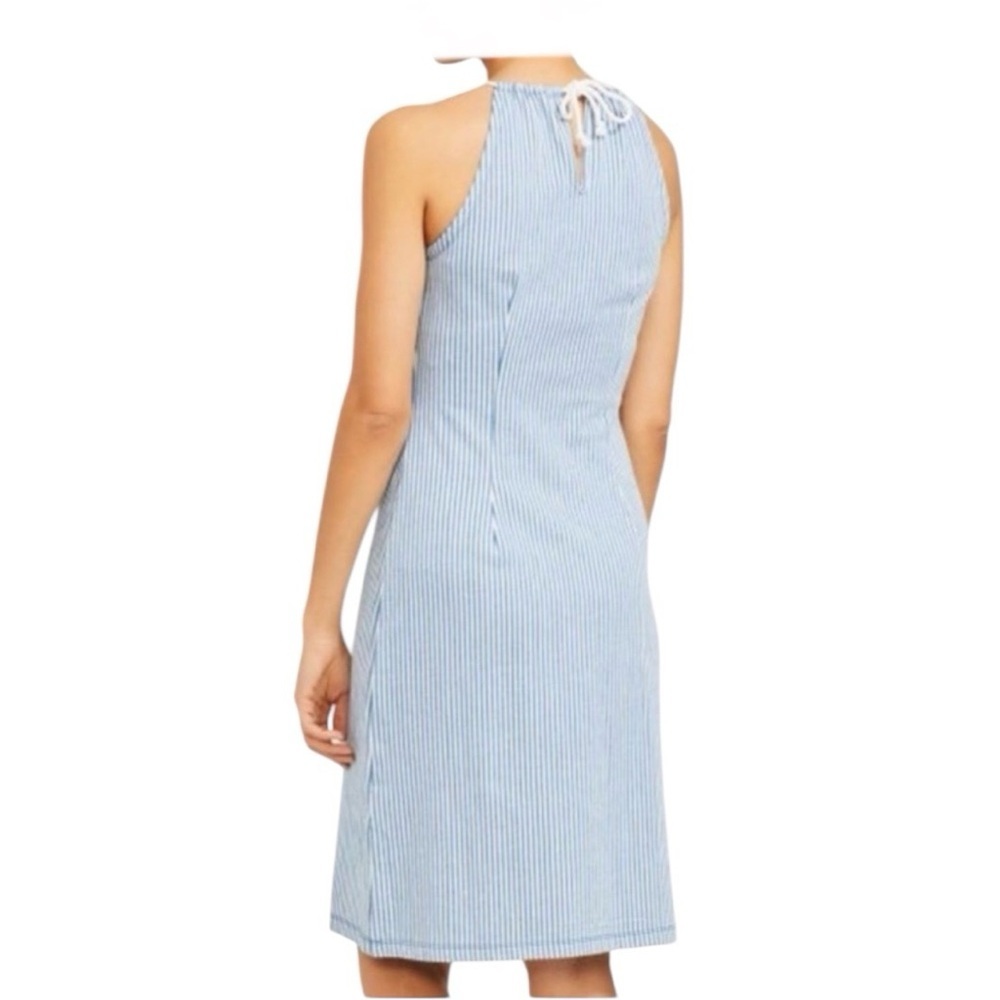 NWT J. McLaughlin Blue and White Striped Dress
Size XL